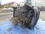 Aktion junge Fahrer an der Morgenröte in Nordhausen (Foto: Berufsbildungszentrum Verkehr) Aktion junge Fahrer an der Morgenröte in Nordhausen (Foto: Berufsbildungszentrum Verkehr)