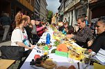Essen der Kulturen in der Kurzen Meile (Foto: Angelo Glashagel)