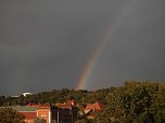 Regenbogen &uuml;ber Nordhausen (Foto: Bernd Thielbeer)