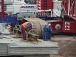 Koloss wird montiert (Foto: nnz) Koloss wird montiert (Foto: nnz)