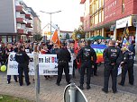 Zwei Demos in Nordhausen (Foto: nnz)