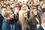 Volles Haus im Audimax - an der Nordh&auml;user Hochschule wurden heute die Neuzug&auml;nge immatrikuliert (Foto: Angelo Glashagel)