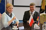 Besuch aus Ostr&oacute;w Wielkopolski im Nordh&auml;user Rathaus (Foto: Angelo Glashagel)