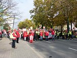 Demonstranten machten Druck (Foto: Harald Buntfu&szlig;)