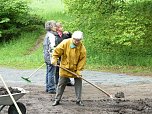 Arbeit im Park (Foto: nnz)