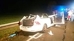 Schwerer Unfall auf der B 243 (Foto: Feuerwehr Liebenrode) Schwerer Unfall auf der B 243 (Foto: Feuerwehr Liebenrode)