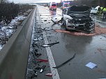 F&uuml;nf Verletzte auf der A9 (Foto: API)