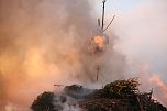 Osterfeuer &uuml;ber Krimderode 2016 (Foto: Angelo Glashagel)