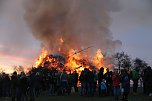 Osterfeuer &uuml;ber Krimderode 2016 (Foto: Angelo Glashagel)