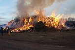 Osterfeuer in Bielen (Foto: Nicole Schulz)