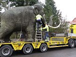 Das Mammut ist umgezogen (Foto: nnz)