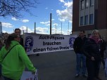 In Kiel demonstriert (Foto: privat) In Kiel demonstriert (Foto: privat)
