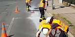 &Ouml;lspuren beseitigt (Foto: Freiwillige Feuerwehr Nordhausen-Mitte)
