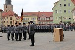 Vereidigung auf dem Marktplatz (Foto: Karl-Heinz Herrmann)