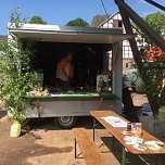 Erster Auftritt f&uuml;r das Infomobil der Kreisj&auml;gerschaft (Foto: Vicki Heinrich)