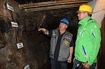 Nordhausens Landrat Matthias Jendricke zu Besuch in Harztor (Foto: Pressestelle Landratsamt Nordhausen)