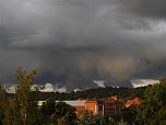 Gewitter &uuml;ber Nordhausen (Foto: Bernd Thielbeer: Blick Richtung Schachtbau)