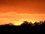 Rote Stunde am Nordh&auml;user Abendhimmel (Foto: Peter Blei)