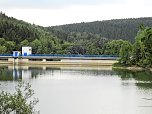 Peter Blei unterwegs an der Talsperre Wippra (Foto: Peter Blei)