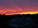 Atemberaubender Sonnenuntergang (Foto: E. Holstein)