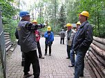 Tag des Geotops in der "Langen Wand" (Foto: L. Schubert)