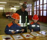 Die erste gro&szlig;e Pr&uuml;fung f&uuml;r den Nordh&auml;user Feuerwehrnachwuchs ist bestanden (Foto: Pressestelle Landratsamt Nordhausen)