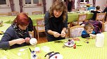 Adventsbasteln in Niedersachswerfen (Foto: Petra Gerlach)