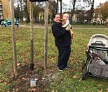 In diesem Jahr gepflanzt: Maurice-Vincent Klimm (Foto: WBG S&uuml;dharz)