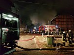 N&auml;chtliche Dramatik in Liebenrode (Foto: Feuerwehr Lieberode)