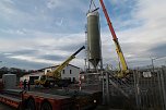 Der Versuch, ein Silo zu demontieren (Foto: nnz) Der Versuch, ein Silo zu demontieren (Foto: nnz)