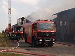Brand am Bahnhof (Foto: )
