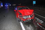 Trotz Blaulicht - Autobahnpolizei wurde in Unfall verwickelt (Foto: Autobahnpolizeiinspektion) Trotz Blaulicht - Autobahnpolizei wurde in Unfall verwickelt (Foto: Autobahnpolizeiinspektion)