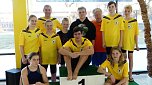 Die Nordh&auml;user Schwimmer beim Neujahrscup in Northeim (Foto: SVN '90 Nordhausen)