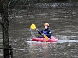 Die Bere f&uuml;hrt Hochwasser (Foto: Peter Blei)