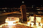 28.04.06: Rostocker Hafen bei Nacht (Foto: wf)