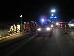 Unfall auf den A 38 (Foto: Feuerwehr Bleicherode)