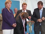 Besuch von Angela Merkel in Nordhausen (Foto: nnz, T. Soszynski, K. Knittel) Besuch von Angela Merkel in Nordhausen (Foto: nnz, T. Soszynski, K. Knittel)
