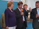Besuch von Angela Merkel in Nordhausen (Foto: nnz, T. Soszynski, K. Knittel) Besuch von Angela Merkel in Nordhausen (Foto: nnz, T. Soszynski, K. Knittel)