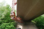 Helme-Brücke bei Sundhausen wurde heute kontrolliert (Foto: nnz) Helme-Brücke bei Sundhausen wurde heute kontrolliert (Foto: nnz)