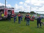Hohnsteiner Jugendfeuerwehren im Prüfungsstress (Foto: Ch. Burkert) Hohnsteiner Jugendfeuerwehren im Prüfungsstress (Foto: Ch. Burkert)