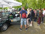 Die "Aktion junge Fahrer" am Berufsschulzentrum (Foto: Kreisverkehrswacht Nordhausen)