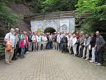 Viel los im Kupferschieferschaubergwerk Lange Wand (Foto: L. Schubert) Viel los im Kupferschieferschaubergwerk Lange Wand (Foto: L. Schubert)