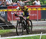 Im Nationaltrikot mit dem Mountainbike unterwegs (Foto: privat) Im Nationaltrikot mit dem Mountainbike unterwegs (Foto: privat)