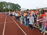 Schulanfangsaktionstag auf dem Hohekreuz-Sportplatz (Foto: Dieter Köhler) Schulanfangsaktionstag auf dem Hohekreuz-Sportplatz (Foto: Dieter Köhler)