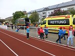 Schulanfangsaktionstag auf dem Hohekreuz-Sportplatz (Foto: Dieter Köhler) Schulanfangsaktionstag auf dem Hohekreuz-Sportplatz (Foto: Dieter Köhler)