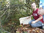 Schutz f&uuml;r Igel gebaut (Foto: privat)