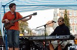 Jazz Attack in der Bahnhofstra&szlig;e (Foto: Wiethoff)