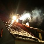 Gemeinsamer Einsatz der Hohnsteiner Feuerwehren (Foto: C. Burkert) Gemeinsamer Einsatz der Hohnsteiner Feuerwehren (Foto: C. Burkert)