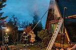 Gartenlaube brannte (Foto: privat) Gartenlaube brannte (Foto: privat)