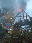 Scheunenbrand in Herrmannsacker (Foto: K. Ickes)